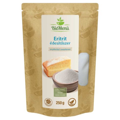 BioMenü Bio Erythrit Süßstoff 250 g